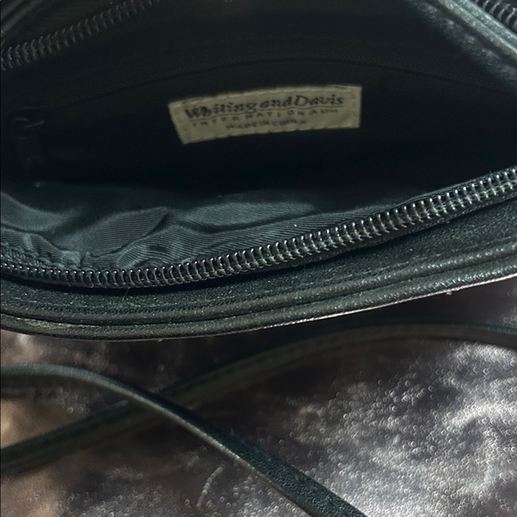 Whiting & Davis Black Mesh Cosmetic Bag #5600 - Picture 6 of 7